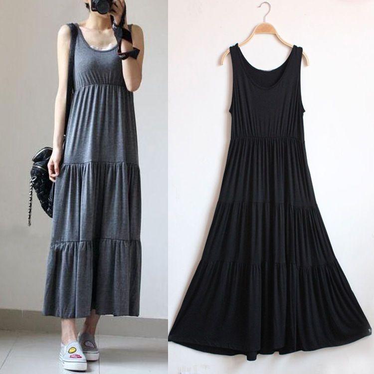 Maternity Sleeveless Dress Product Image