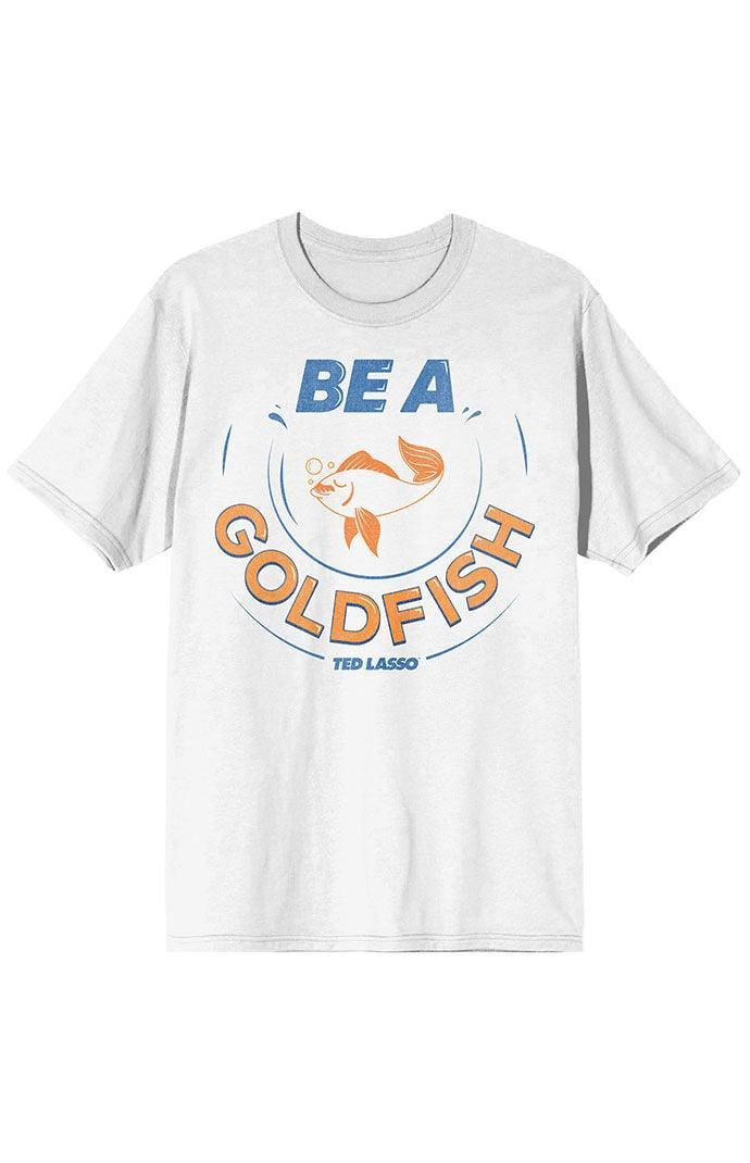 Mens Ted Lasso Be A Goldfish Tee Product Image