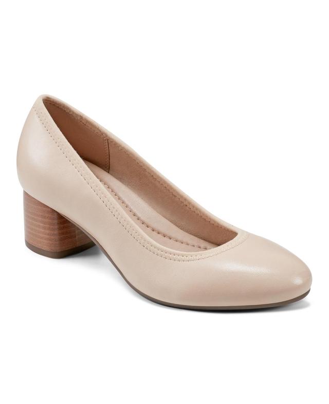 Earth Womens Rellia Slip-on Almond Toe Dress Ballet Pumps Product Image