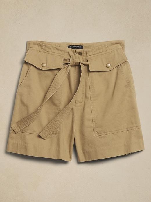 Utility Tie-Waist Short Product Image