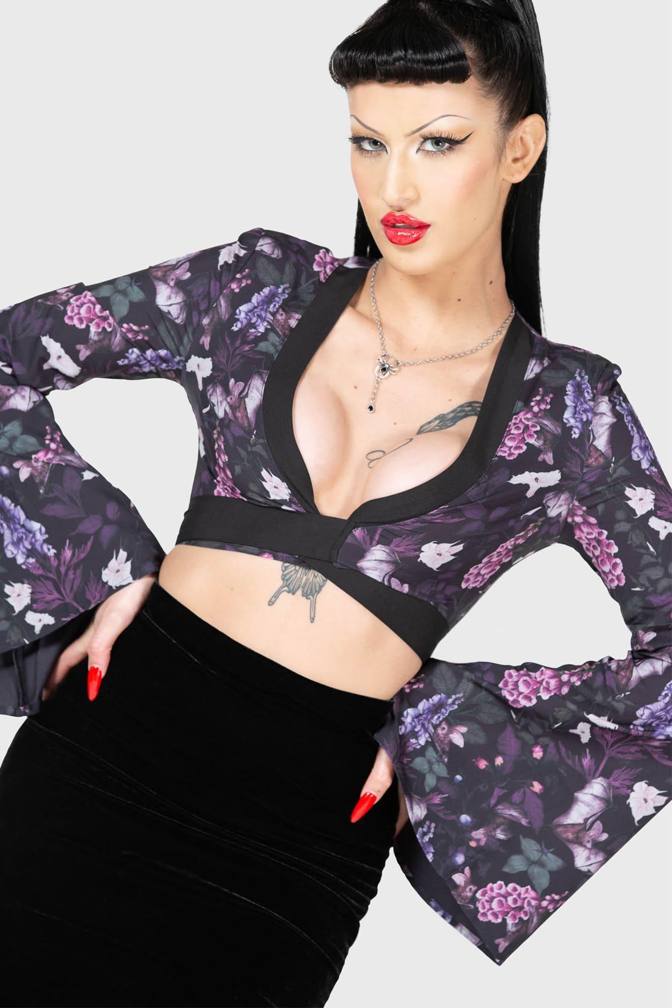 Bella's Betrayal Crop Top Female Product Image