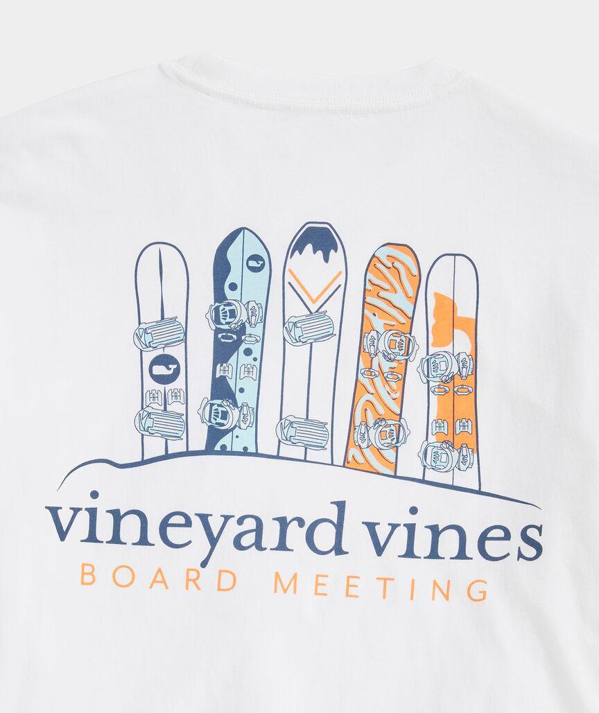 Board Meeting Long-Sleeve Pocket Tee Product Image