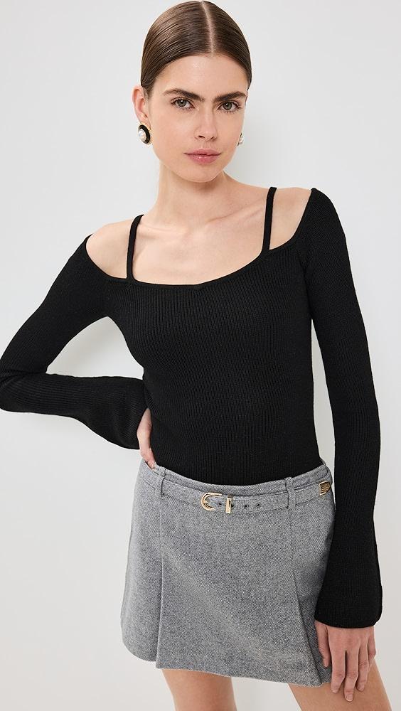 Reformation Romey Regenerative Merino Ribbed Sweater | Shopbop Product Image