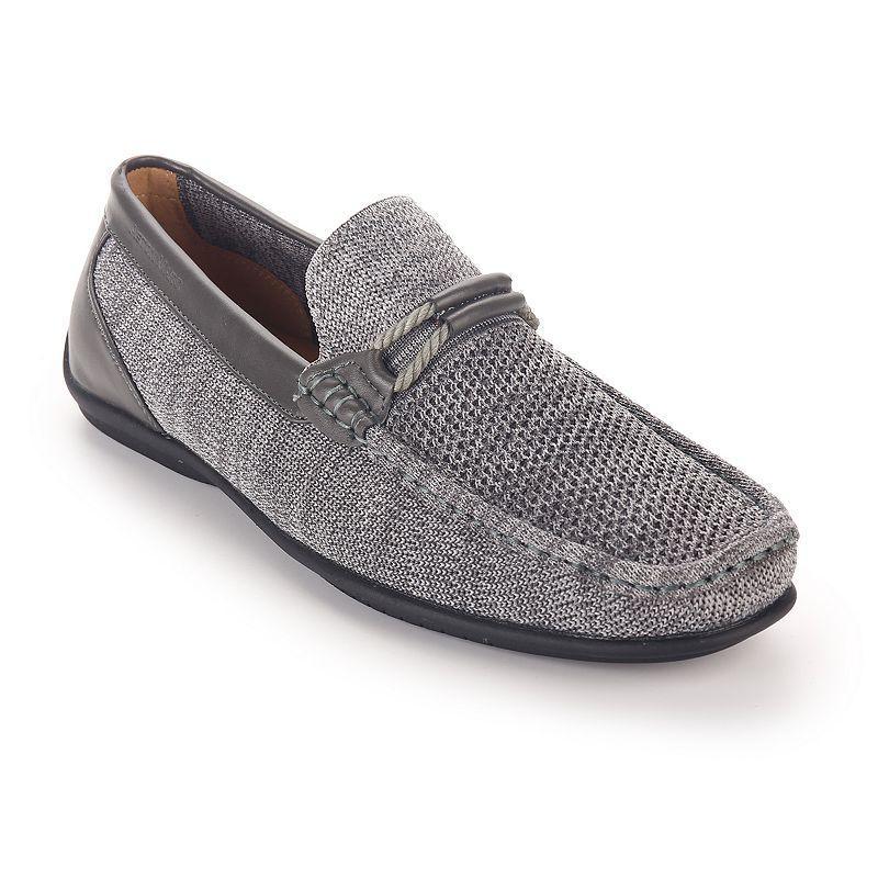 Aston Marc Mens Knit Lace-Strap Driving Loafer Product Image