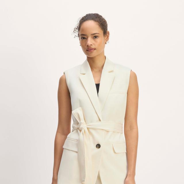 The TENCEL™ Sleeveless Blazer Product Image