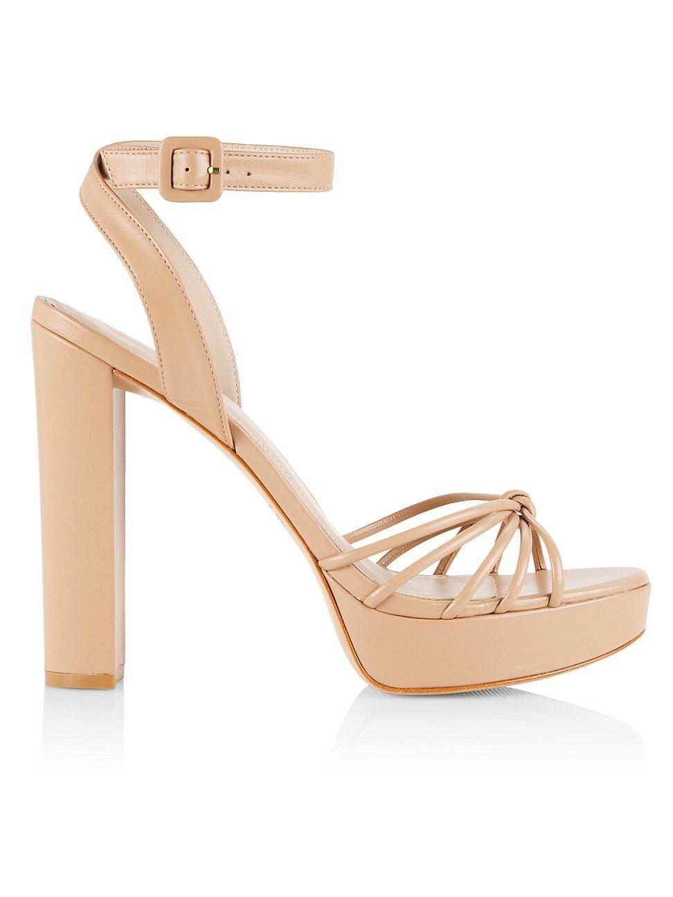 Womens COLLECTION 123MM Leather Strappy Platform Sandals Product Image