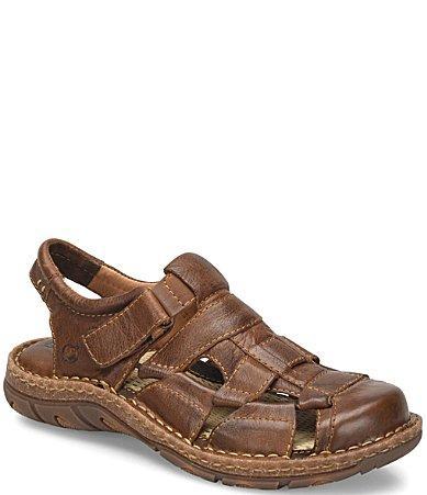 Born Mens Cabot III Leather Fisherman Sandals Product Image