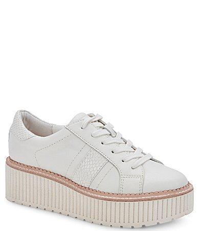 Dolce Vita Womens Tiger Lace-Up Platform Sneakers Product Image