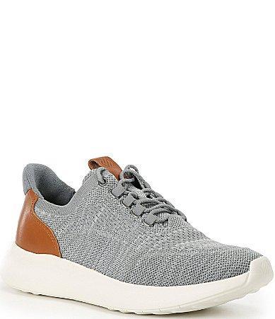 Johnston & Murphy Mens Amherst 2.0 Knit Plain Toe Sneakers Product Image