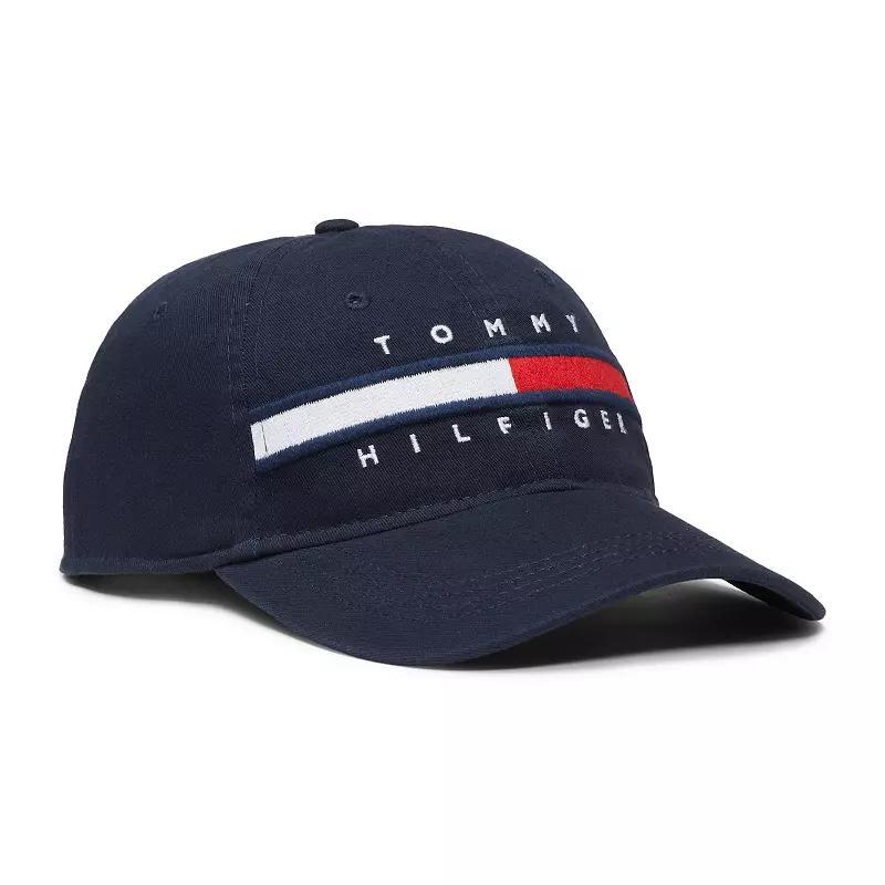 Mens Tommy Hilfiger Tino Logo Baseball Cap, Blue product image