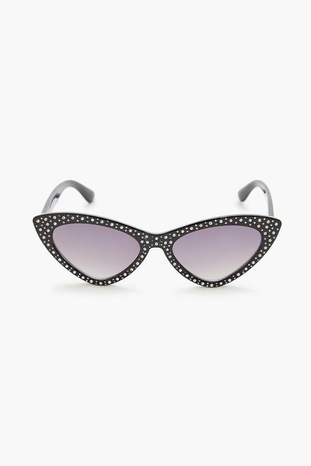 Rhinestone Cat-Eye Sunglasses | Forever 21 Product Image