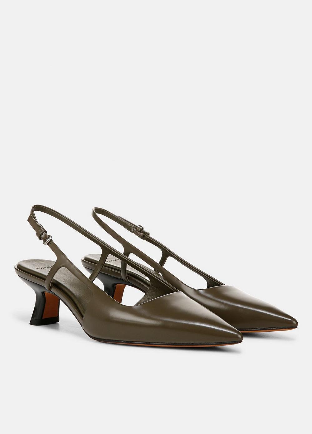 Bianca Leather Slingback Heel Product Image