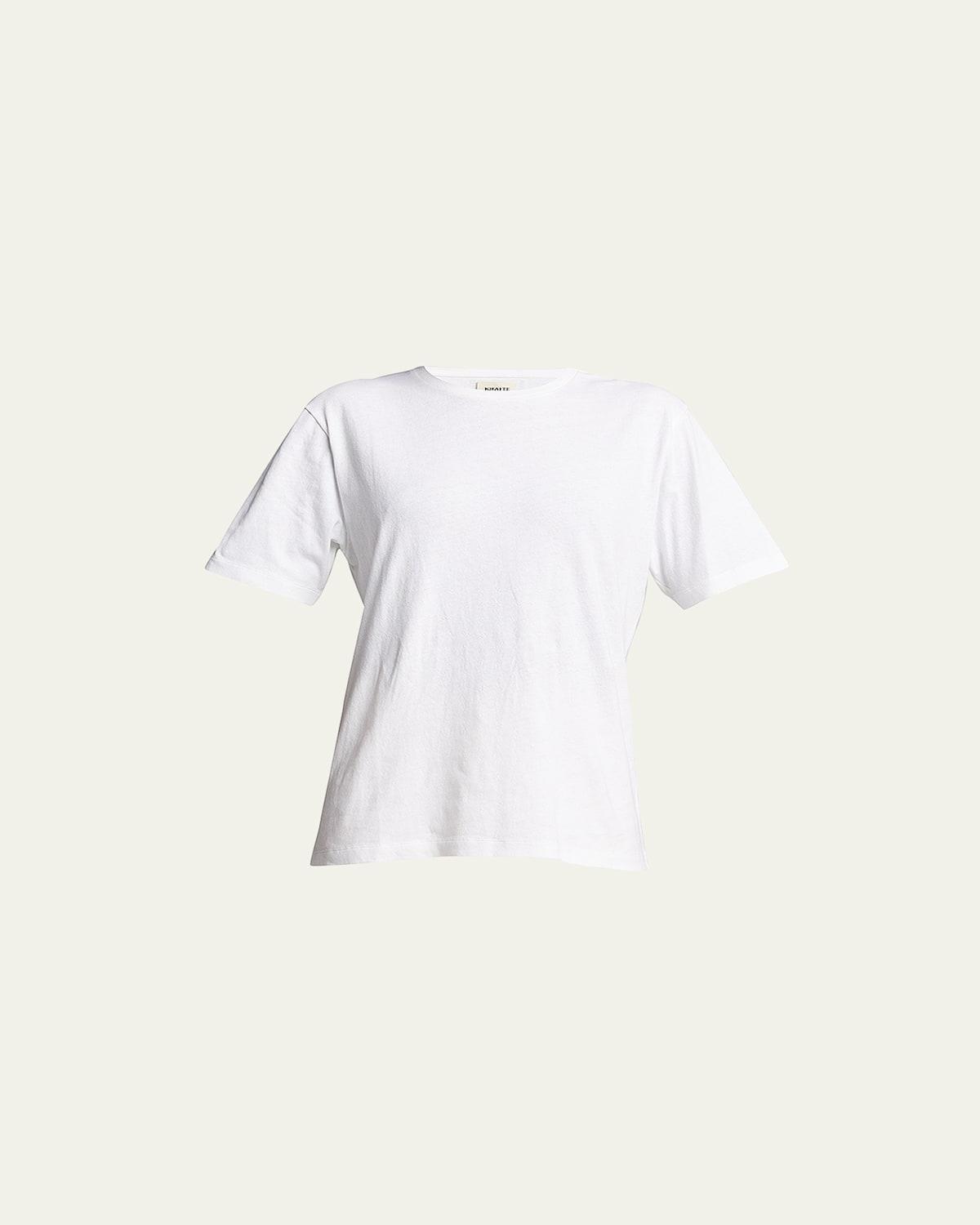 Khaite Mae Cotton T-Shirt Product Image