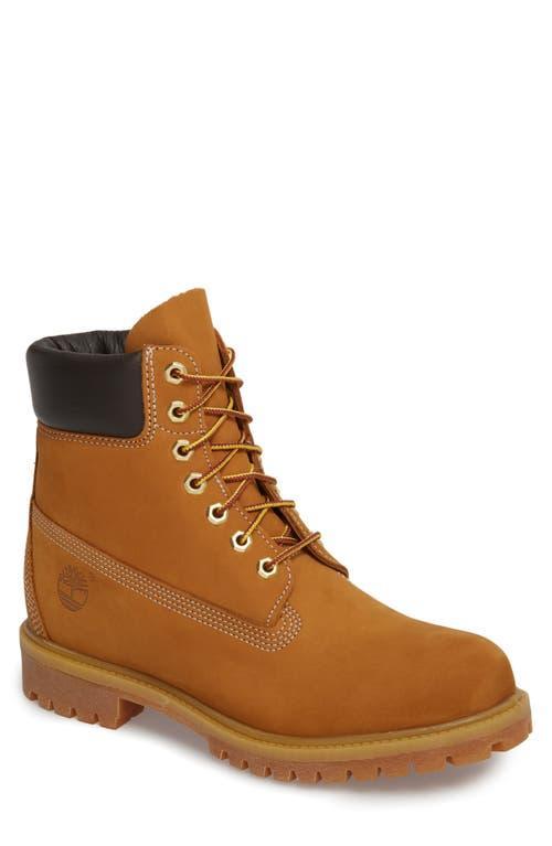 Timberland Mens Timberland 6 Premium Waterproof Boots - Mens Wheat Nubuck/Wheat Product Image