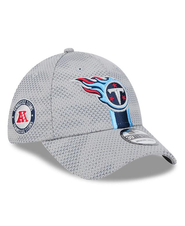 New Era Mens Gray Tennessee Titans 2024 Sideline 39THIRTY Flex Hat Product Image