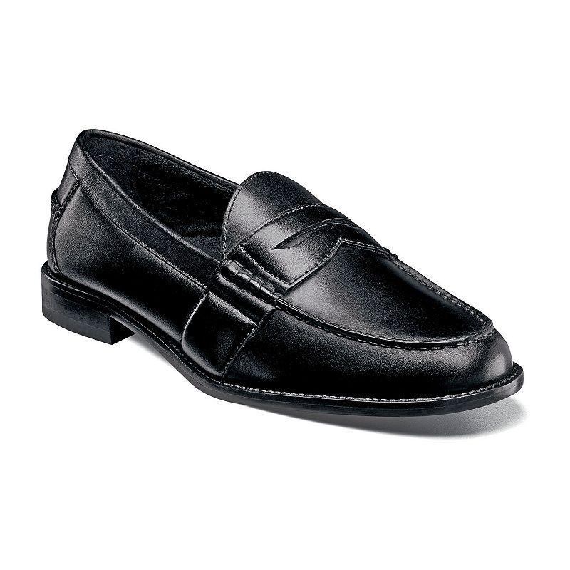 Nunn Bush Shoes Noah Moc Toe Slip On Black Product Image