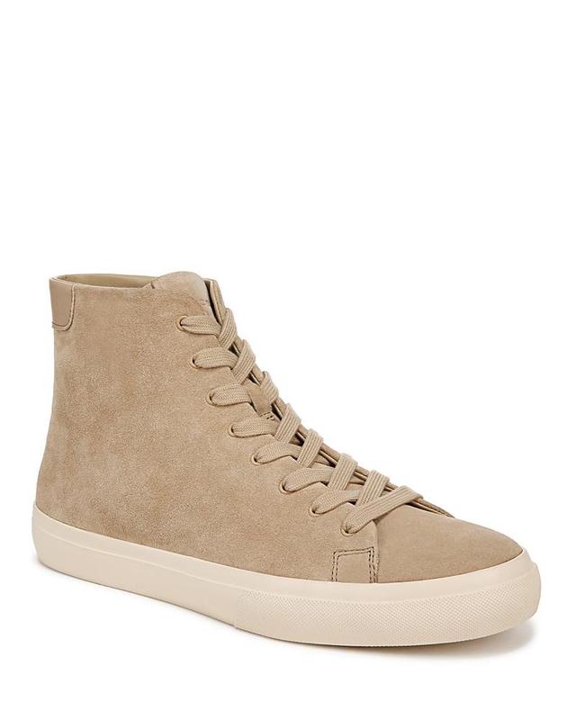 Mens Fulton Leather High-Top Sneakers Product Image