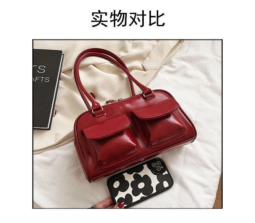 Faux Leather Shoulder Bag Product Image