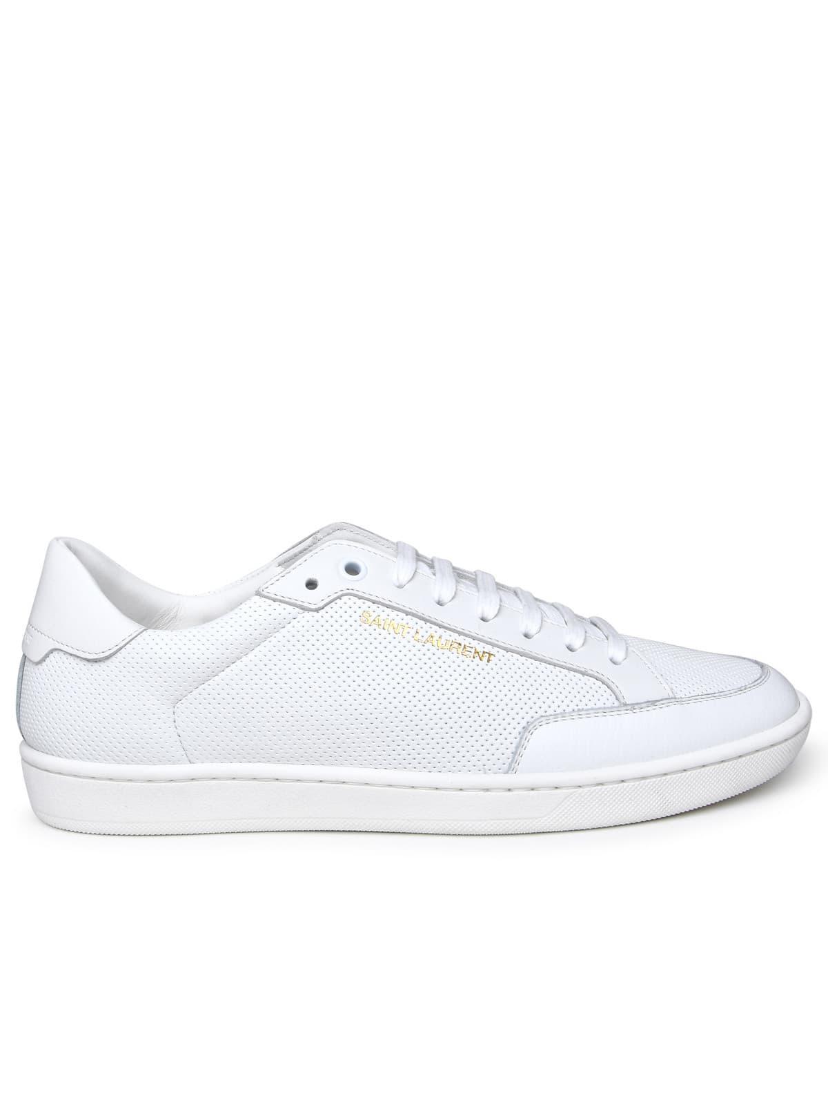 Court Sneakers In White Leather Product Image