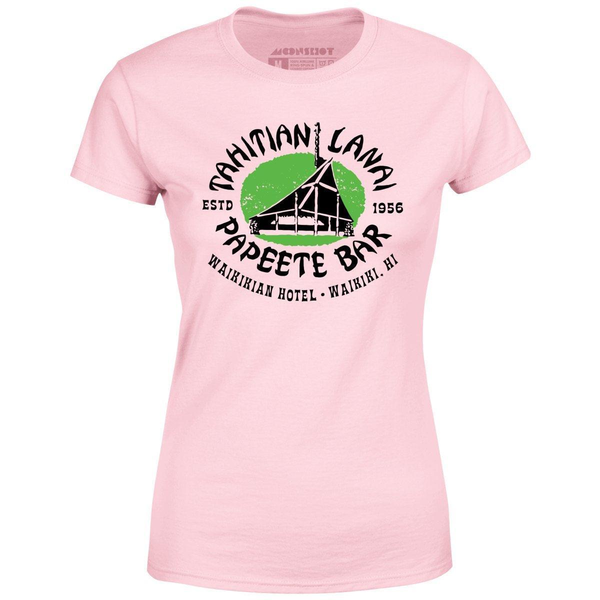 Tahitian Lanai Papeete Bar - Waikiki, HI - Vintage Tiki Bar - Women's T-Shirt Female Product Image