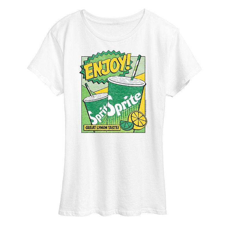 Womens Sprite Pop Art Graphic Tee Product Image