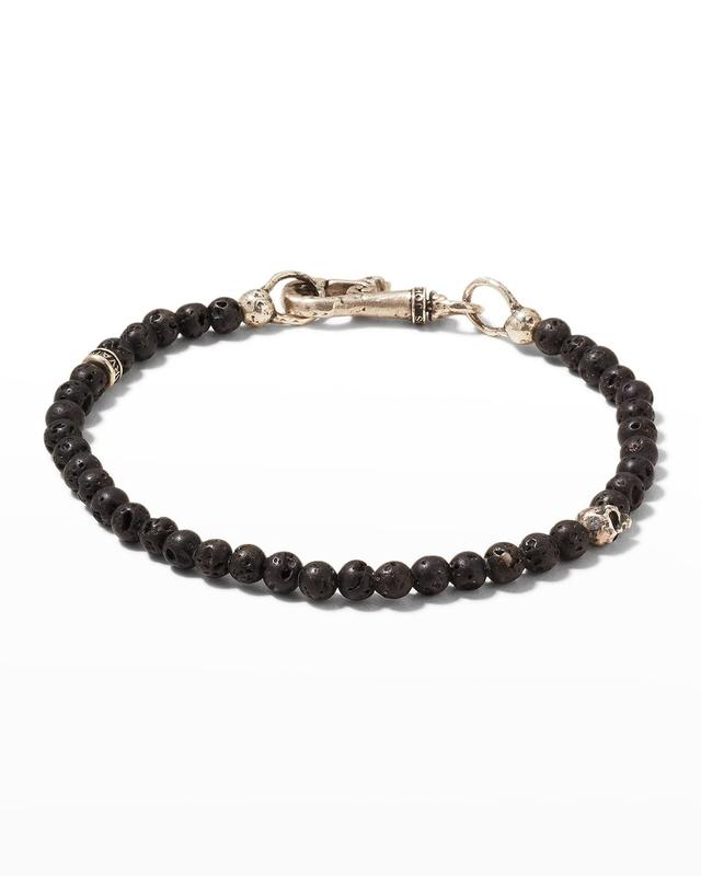 John Varvatos Skull Bead Bracelet Product Image