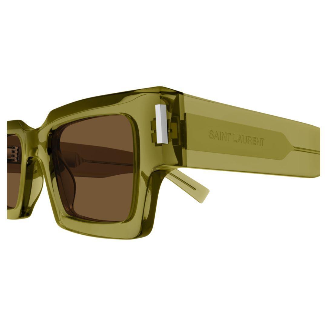 SAINT LAURENT Sl 572-008 Green-green-brown Product Image