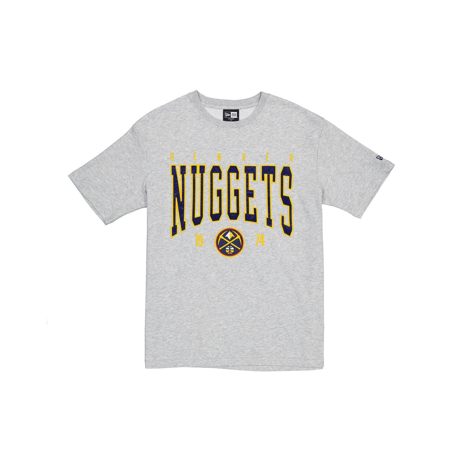 Denver Nuggets Sport Classics Gray T-Shirt Male Product Image