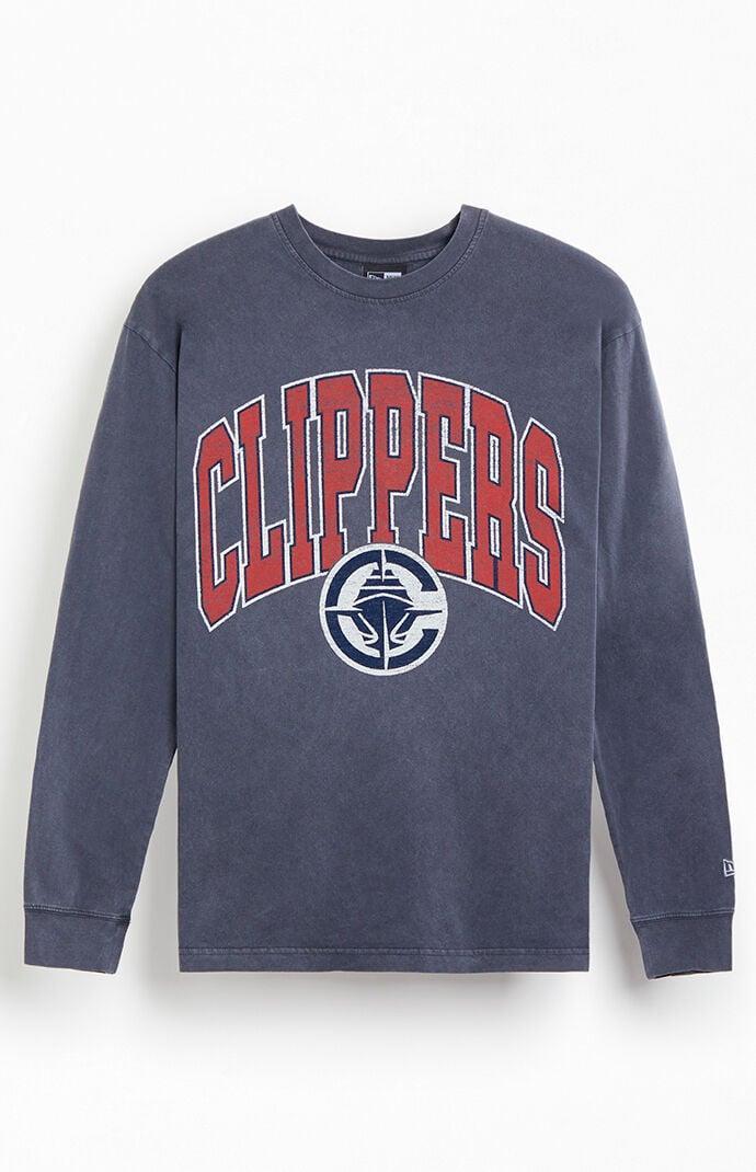 New Era Men's LA Clippers Long Sleeve Oversized T-Shirt Product Image