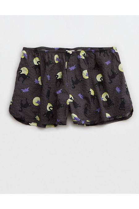 Aerie Halloween Off-Duty Seersucker Boxer Women's Product Image