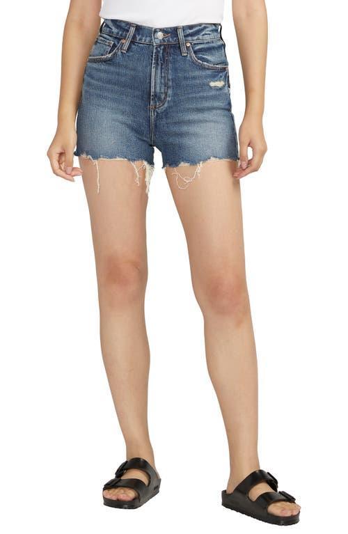 Silver Jeans Co. Womens Highly Desirable Jean Shorts Product Image