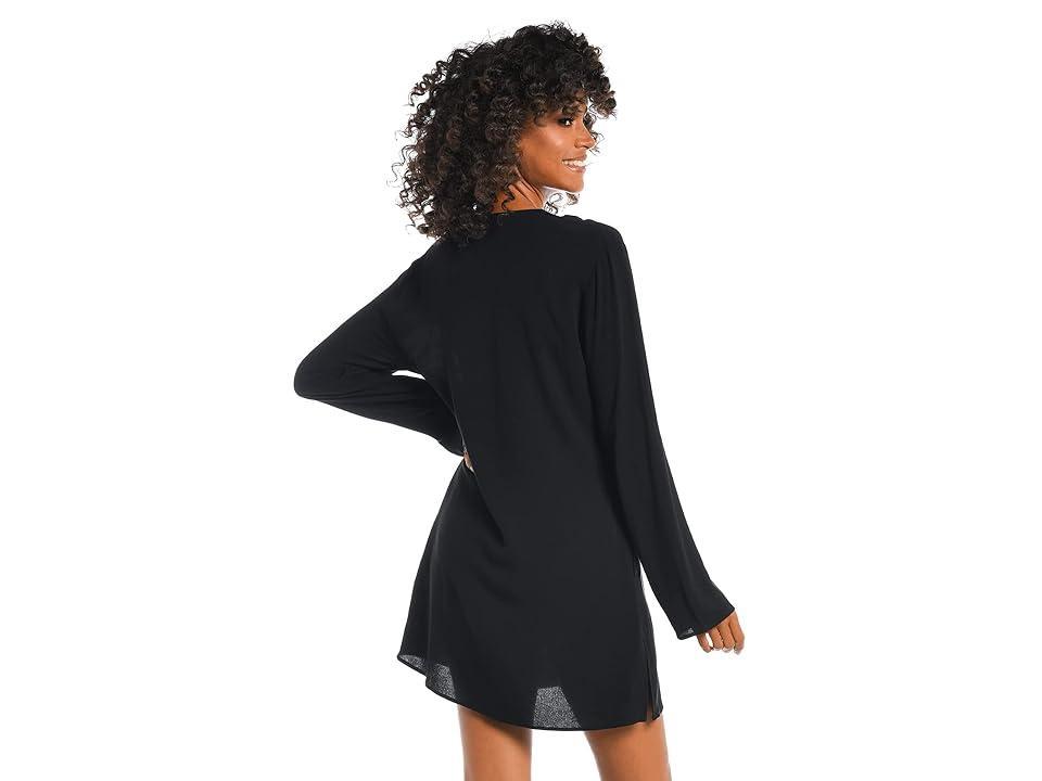 La Blanca V-Neck Cover-Up Tunic Dress Product Image