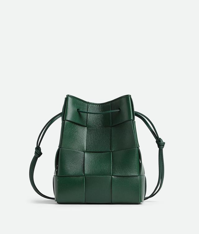 Small Cassette Cross-Body Bucket in Raintree Product Image