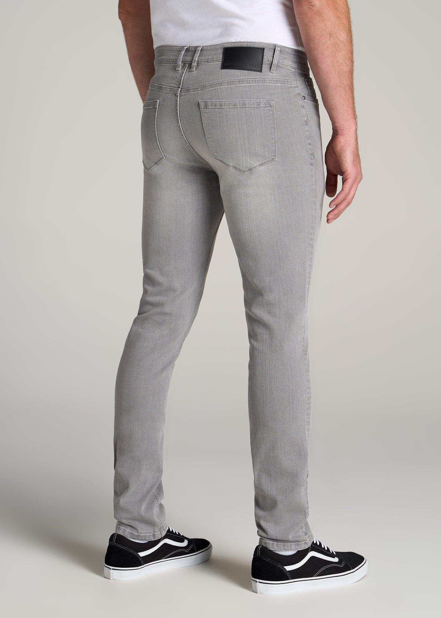 Dylan SLIM-FIT Jeans for Tall Men in Concrete Grey Male Product Image