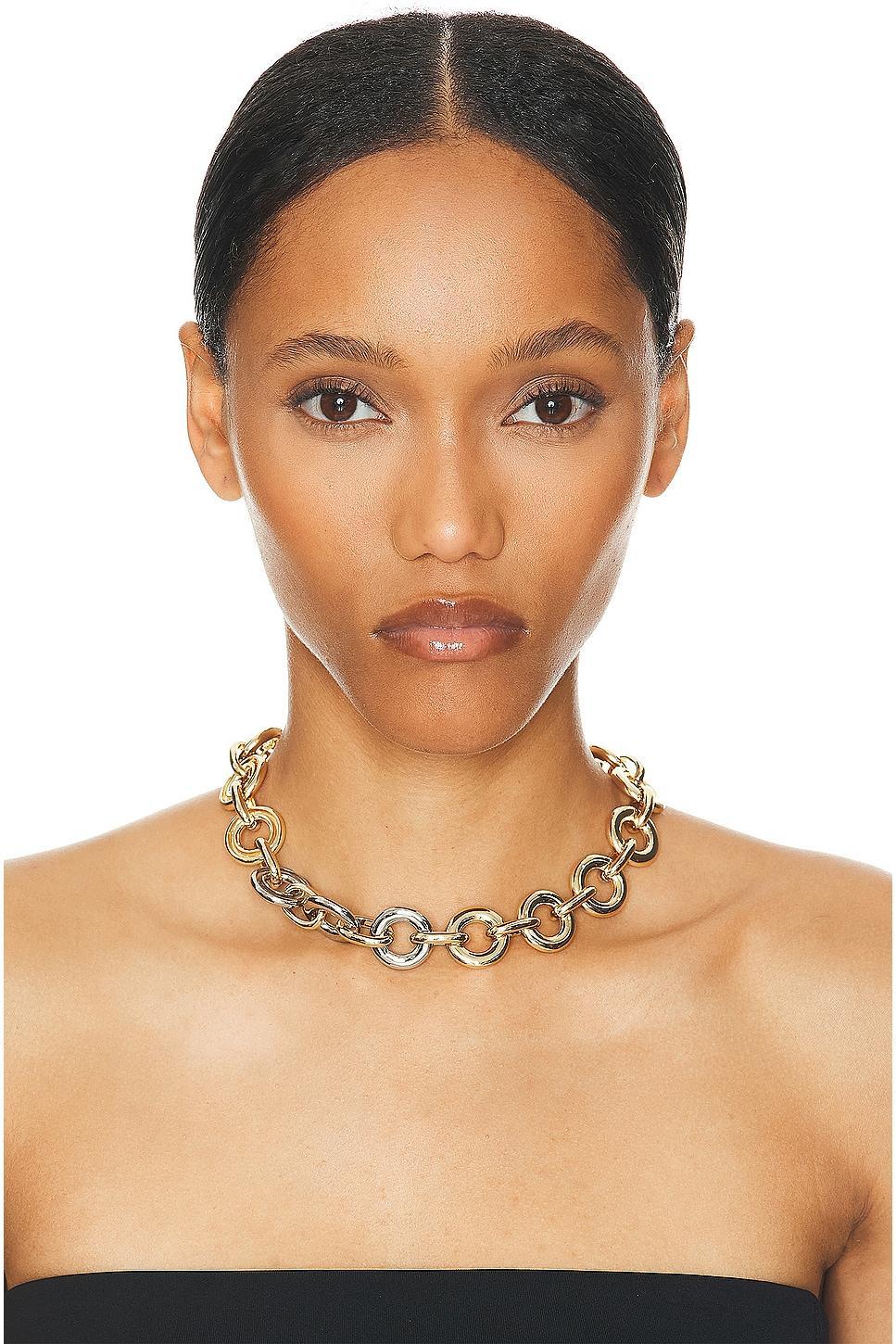 Demarson Helene Necklace in Metallic Gold Product Image