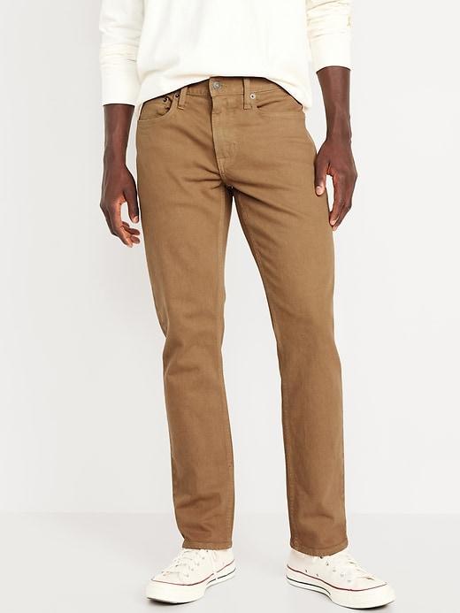 Straight Five-Pocket Pants Product Image