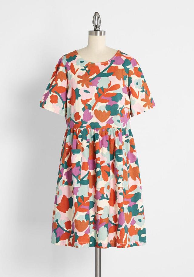 Springtime Impressions Babydoll Dress Product Image