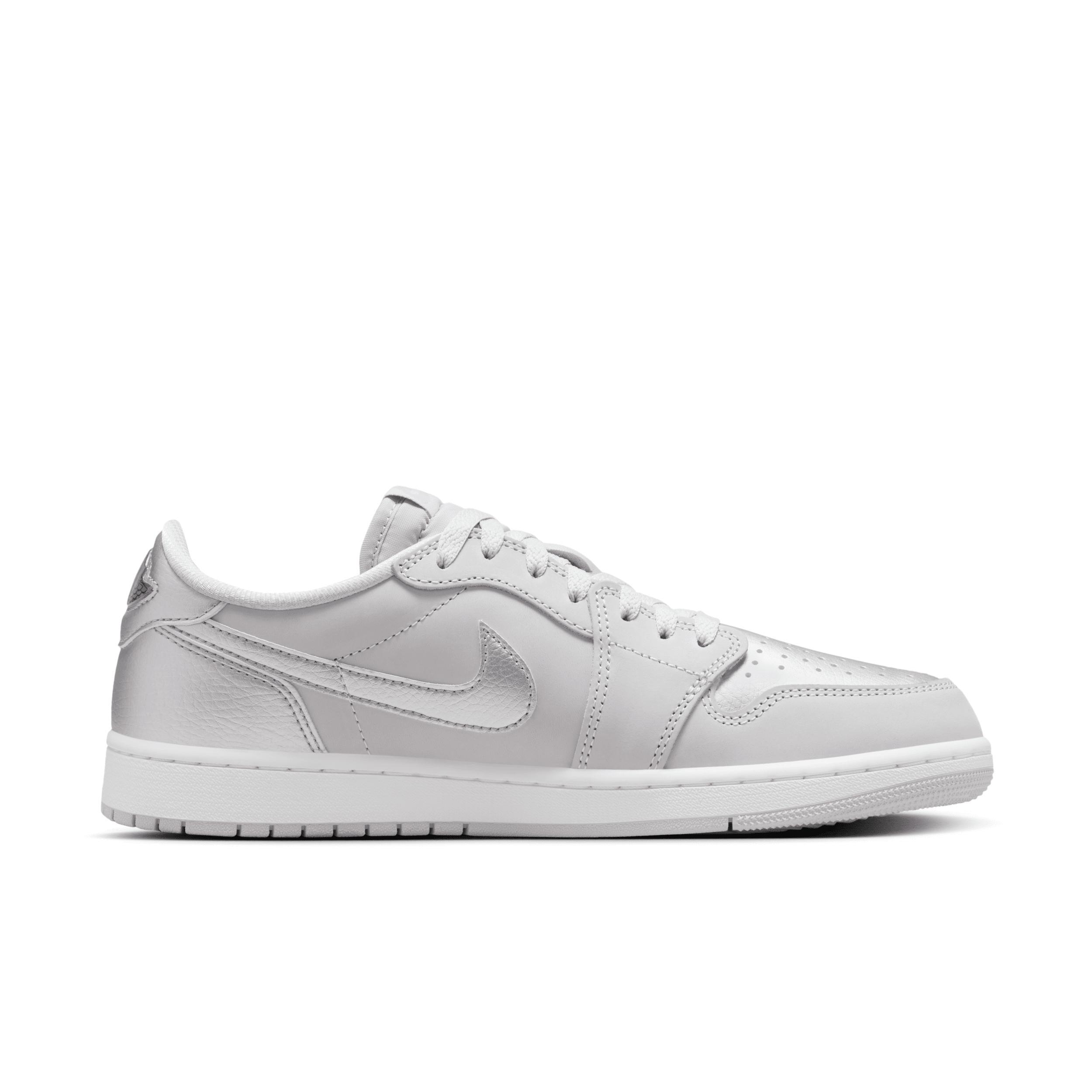 Men's Air Jordan 1 Low OG "Silver" Shoes Product Image