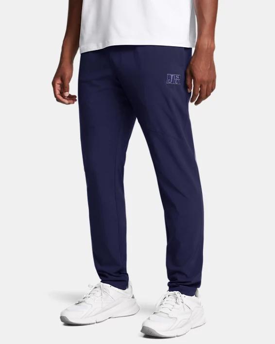 Mens UA Stretch Woven Collegiate Pants Product Image