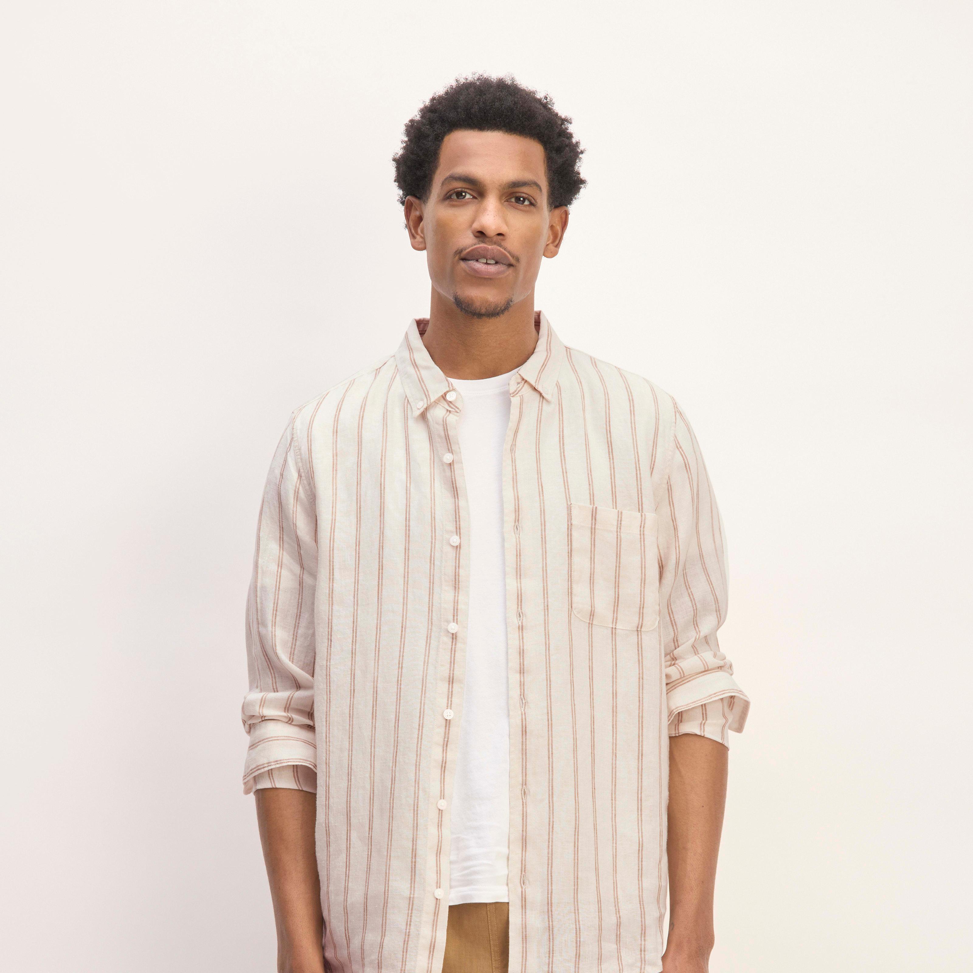 Mens Classic Shirt in Linen by Everlane Product Image