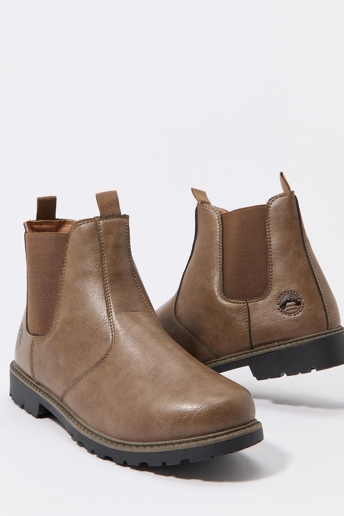 Faux Leather Chelsea Boot Male product image