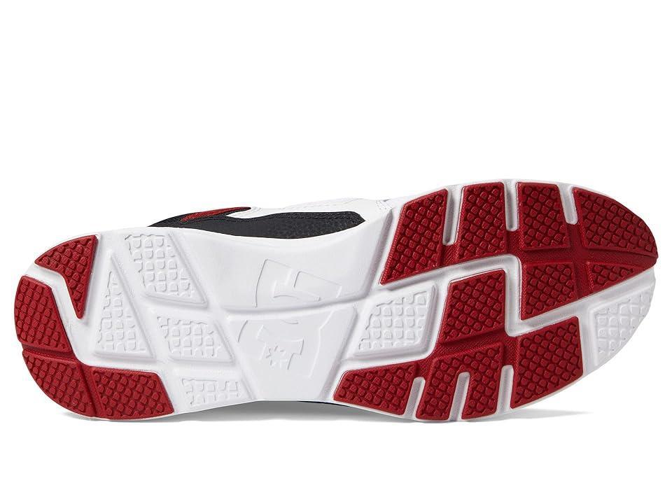 DC Skyline (White/Black/True Red) Men's Shoes Product Image