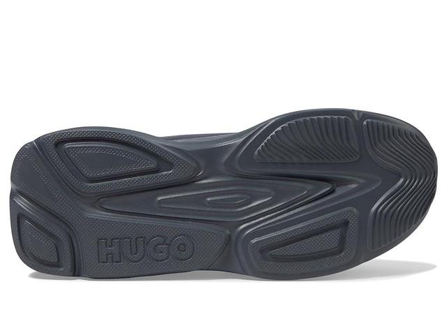 HUGO Running Style Sneakers with Thick Rubber Sole (Slate Grey) Men's Shoes Product Image