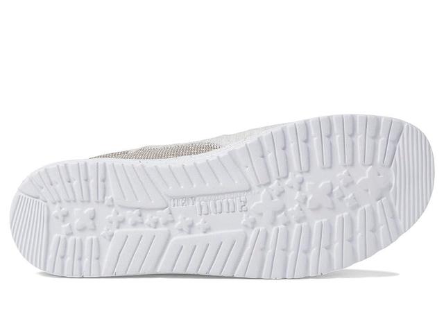 Hey Dude Wally Stitch (Optic White) Shoes Product Image