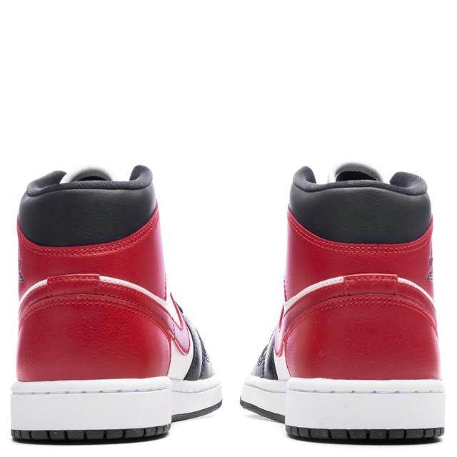 Air Jordan 1 Mid Women's - Sail/Gym Red/Off Noir Female Product Image