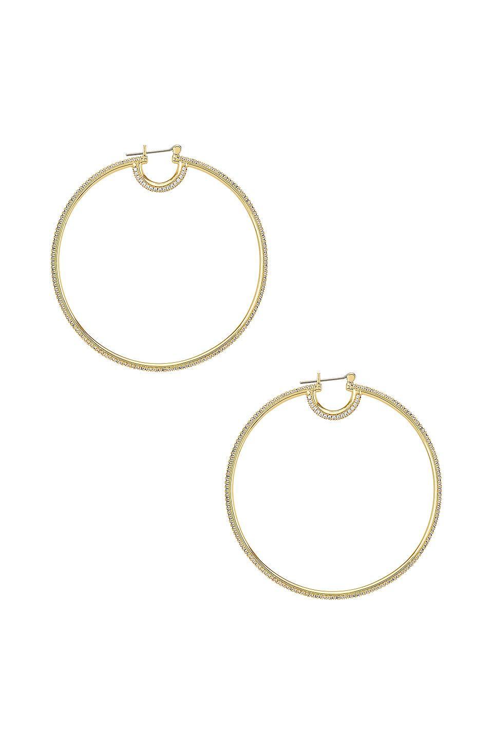 The Stardust Pave Hoops Luv AJ Product Image