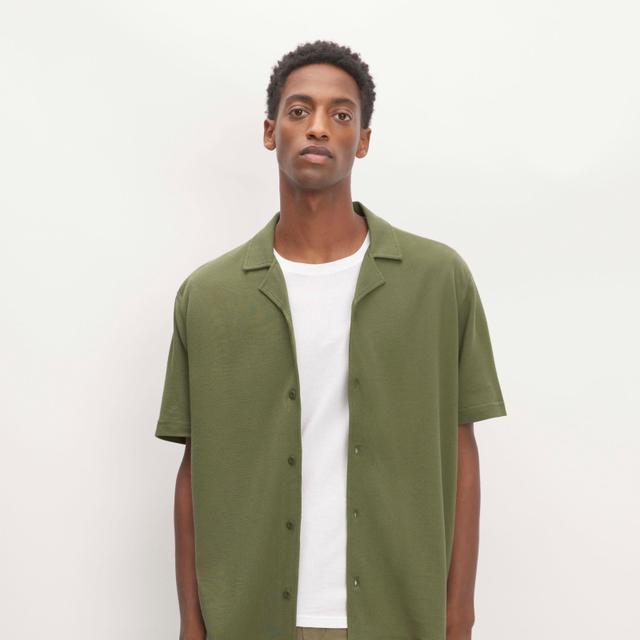 Mens Pique Short-Sleeve Shirt by Everlane Product Image