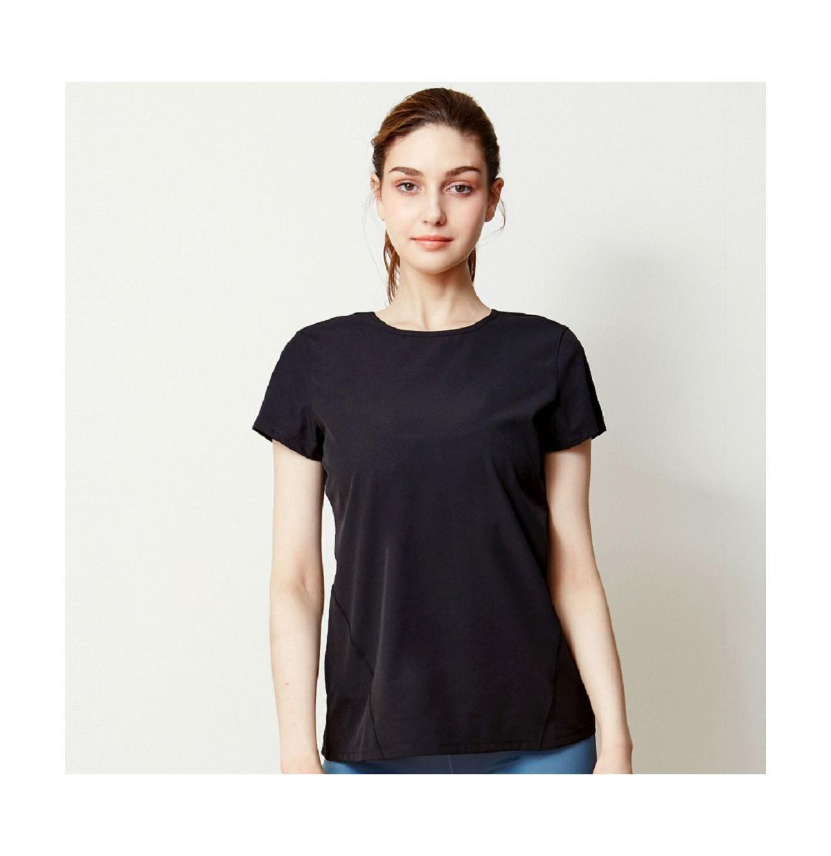 Rebody Active Womens Airy Mile Laser Cut Mesh Top for Women Product Image