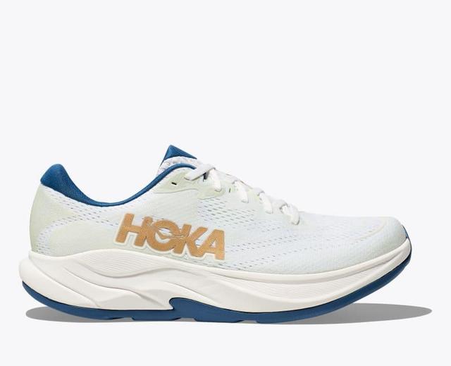 HOKA Mens Rincon 4 Shoes in Black/White, Size 9.5 Product Image