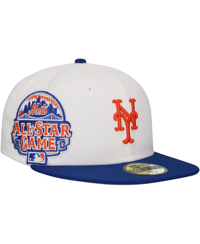 Mens New Era /Royal New York Mets Major Sidepatch 59FIFTY Fitted Hat Product Image